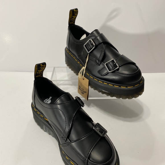 NEW DR MARTENS SIDNEY MONK STRAP CREEPER PLATFORM - Picture 10 of 12